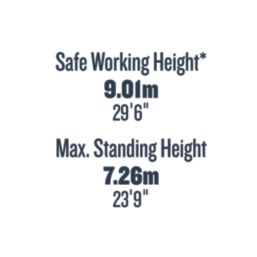 Werner TradePRO D-Rung 8.54m Extension Ladder