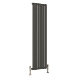 Reina Harley Single 1600mm x 420mm 2438BTU Anthracite Vertical Designer Radiator