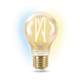 4lite WiZ E27 A60 LED Filament Light Bulb 6.7W 800lm