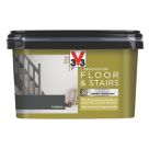 V33 2Ltr Tarmac Satin Acrylic Floor Paint