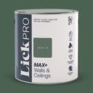 LickPro Max+ 2.5Ltr Green 20 Matt Emulsion  Paint