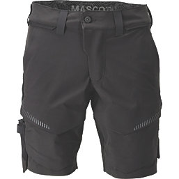 Mascot Customized Work Shorts Black 34.5" W