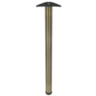 Rothley Worktop Leg Antique Brass 870-895mm