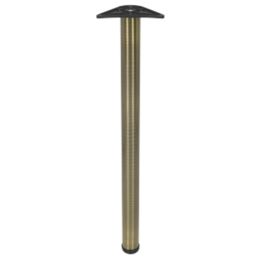 Rothley Worktop Leg Antique Brass 870-895mm