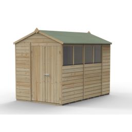 Forest Beckwood 6' x 9' 6" (Nominal) Apex Shiplap Timber Shed