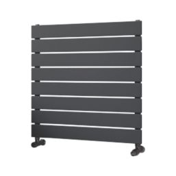 Ximax Oceanus 595mm x 600mm 1300BTU Anthracite Horizontal Designer Radiator