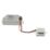 MARK Alaska Indoor & Outdoor White Microwave Corridor Sensor 30-150°