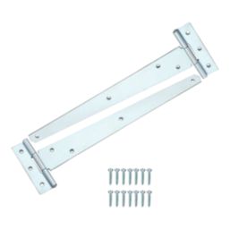 Smith & Locke Zinc-Plated Tee Hinges 300mm 2 Pack