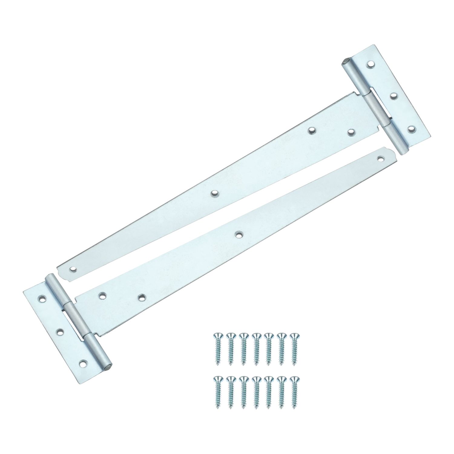 Smith & Locke Zinc-Plated Tee Hinges 300mm 2 Pack (978VE)