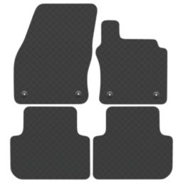 Car Mat Co. Volkswagen Tiguan 2016 on Rubber Car Mats 4 Piece Set