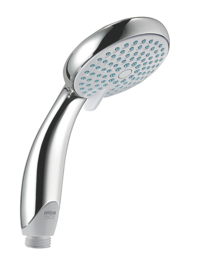 Mira Nectar Shower Handset Chrome 90 x 193mm | Hand Held Shower Heads | Screwfix.com