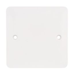 Hager Sollysta WMP1 1-Gang Blanking Plate White
