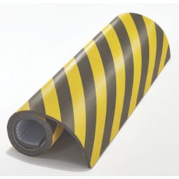 Mottez  Black / Yellow Roll of Protective Foam 10mm x 1500mm x 10000mm