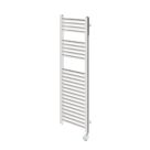 Flomasta 1200mm x 400mm 853BTU Chrome Flat Electric Towel Radiator