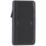 British General  Black 13A 2-Gang DP Switched Metal Clad Socket  with Colour-Matched Inserts