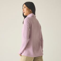 Regatta Sweethart Half Zip Womens Fleece Powder Lilac Size 18