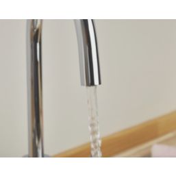 Bristan Pistachio Easyfit Monobloc Kitchen Sink Mixer Taps Chrome-Plated 1 Pair