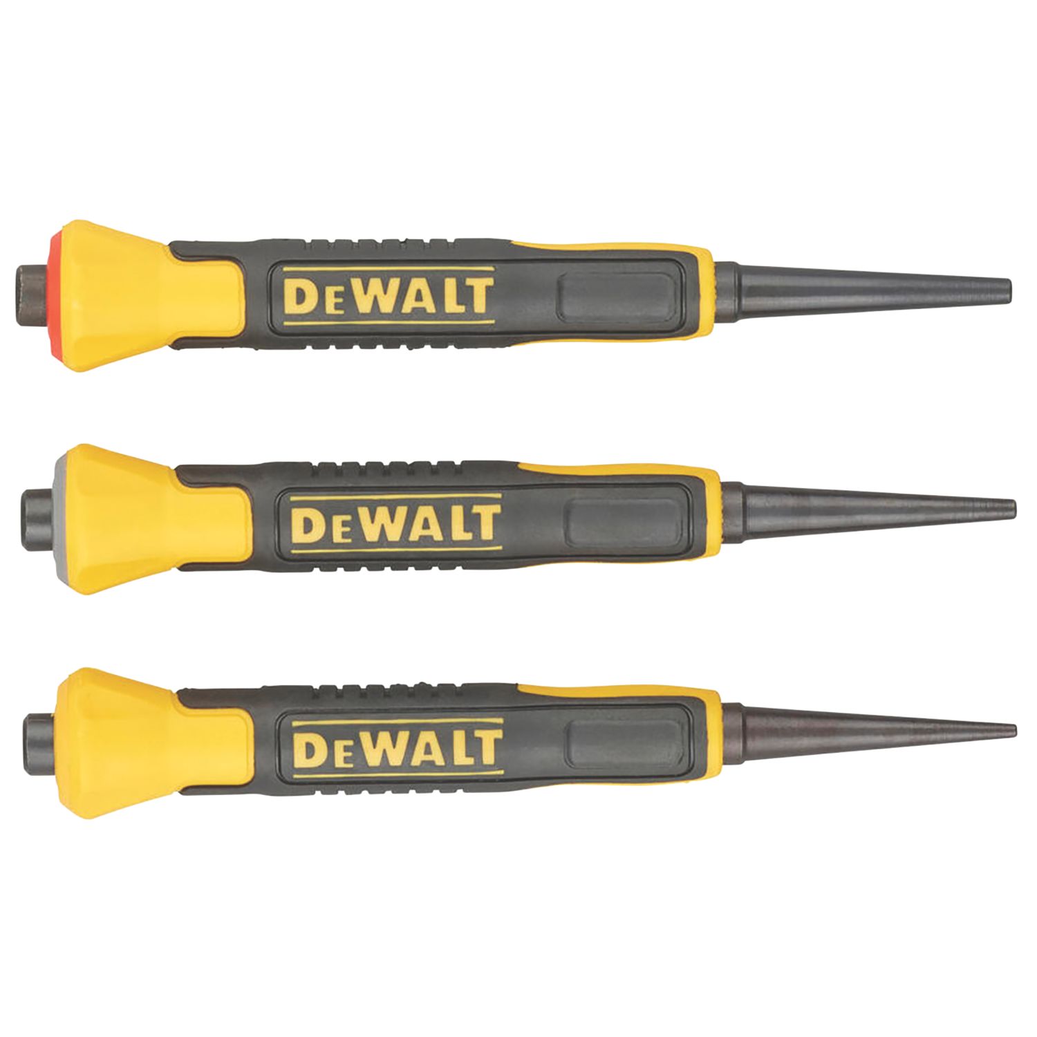 DEWALT Bi-Material Nail Set 3 Pieces (979KY)