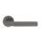 Eclipse Insignia Premium  Fire Rated Linear Lever On Rose Door Handle Pair Graphite 1 Pair