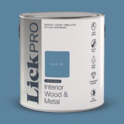 LickPro 2.5Ltr Blue 05 Satin Water-Based Trim Paint
