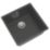 ETAL Comite 1 Bowl Composite Kitchen Sink Matt Black 440mm x 440mm