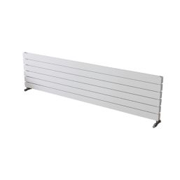 Ximax Oceanus 445mm x 1800mm 4679BTU White Horizontal Designer Radiator