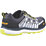 CAT Charge Metal Free  Safety Trainers Black/Lime Green Size 3
