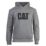 CAT Trademark Hooded Sweatshirt Heather Grey Medium 38-40" Chest