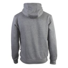 CAT Trademark Hooded Sweatshirt Heather Grey Medium 38-40" Chest