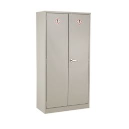 Barton  3-Shelf COSHH Cabinet  Grey 915mm x 457mm x 1829mm