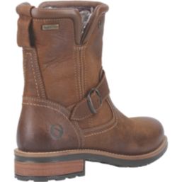 Cotswold Kinsham Size 6 Womens Tan Waterproof Lace & Zip Non Safety Work Boots
