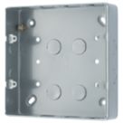 British General  6-8-Module Grid Metal-Clad Surface Mounting Box for Electrical Installations 40mm