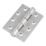 Smith & Locke  Satin Stainless Steel Grade 13 Fire Rated Door Hinges 102mm x 76mm 15 Pack