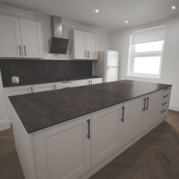 Mariz  Deep Grey Composite Kitchen Worktop 1240mm x 3050mm x 12mm