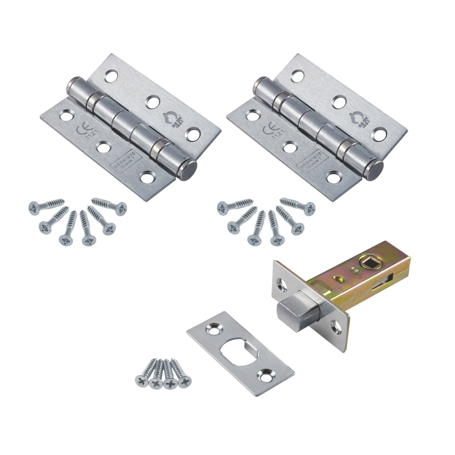 Smith & Locke Internal Bathroom Pack Satin Chrome (9805V)