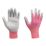 Showa 370  Nitrile Gardening Gloves Pink Small