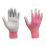 Showa 370 Nitrile Gloves Pink Small