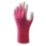 Showa 370  Nitrile Gardening Gloves Pink Small