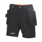 Scruffs Alverton Stretch Holster Work Shorts Black 28" W