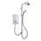 Mira Sprint Dual White 10.8kW  Manual Electric Shower