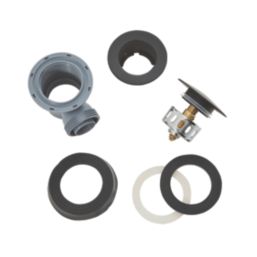 Highlife Bathrooms Clicker Waste Matt Black