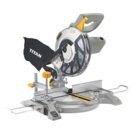 Refurb Titan TTB795MSW 210mm  Electric Single-Bevel  Compound Mitre Saw 240V
