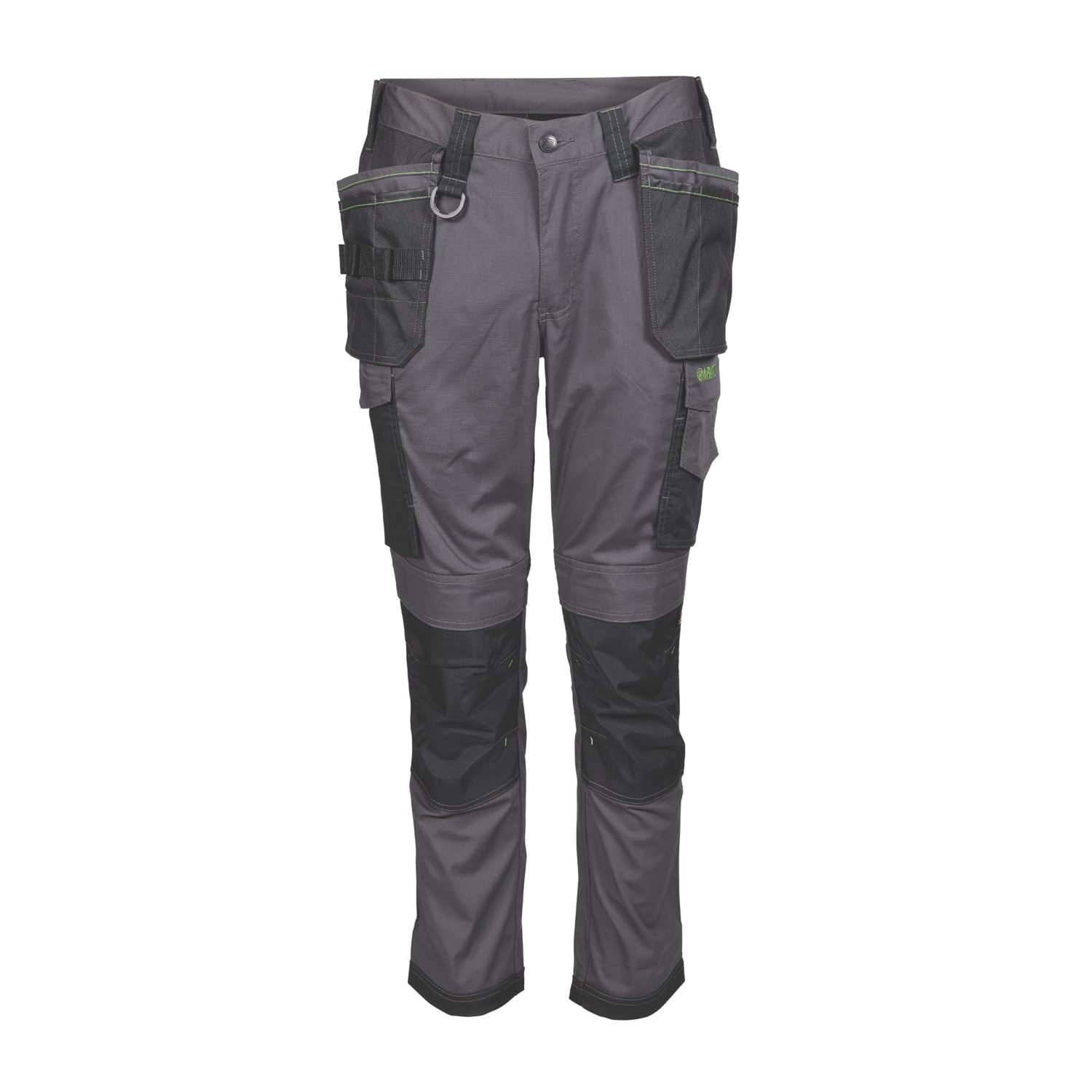 Apache Sudbury Work Trousers Grey/Black 28" W 29" L (980RL)