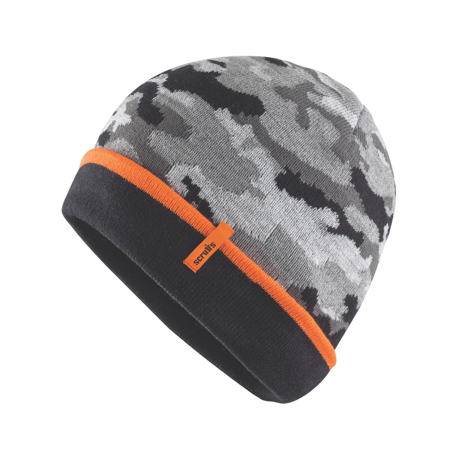 Scruffs Trade Beanie Camo Grey (980RT)