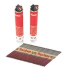 Fischer Galvanised Smooth Nail Fuel Pack 3.1mm x 90mm 2200 Pieces