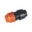 FloPlast 492001 MDPE Copper Adaptor 25mm x 22mm