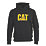 CAT Trademark Hooded Sweatshirt Black Large 42-44" Chest