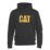 CAT Trademark Hooded Sweatshirt Black Large 42-44" Chest