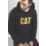 CAT Trademark Hooded Sweatshirt Black Large 42-44" Chest