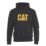 CAT Trademark Hooded Sweatshirt Black Large 42-44" Chest